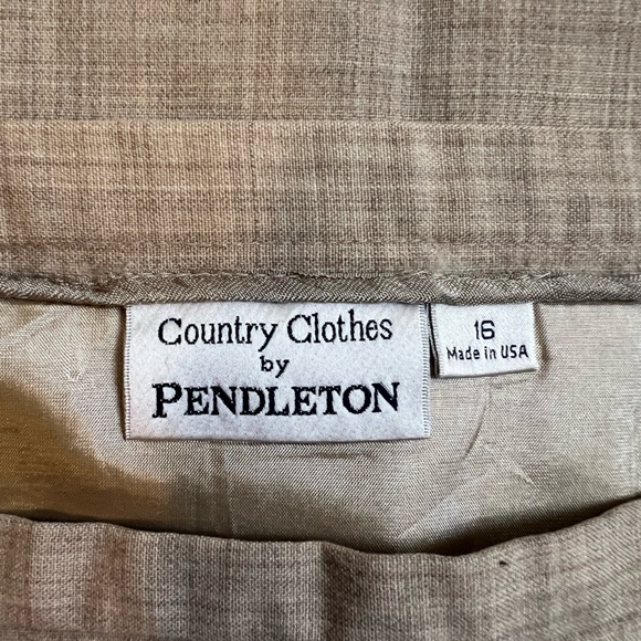 🔹3 for $10🔹 Country Clothes by Pendleton Pencil Skirt - Picture 5 of 6